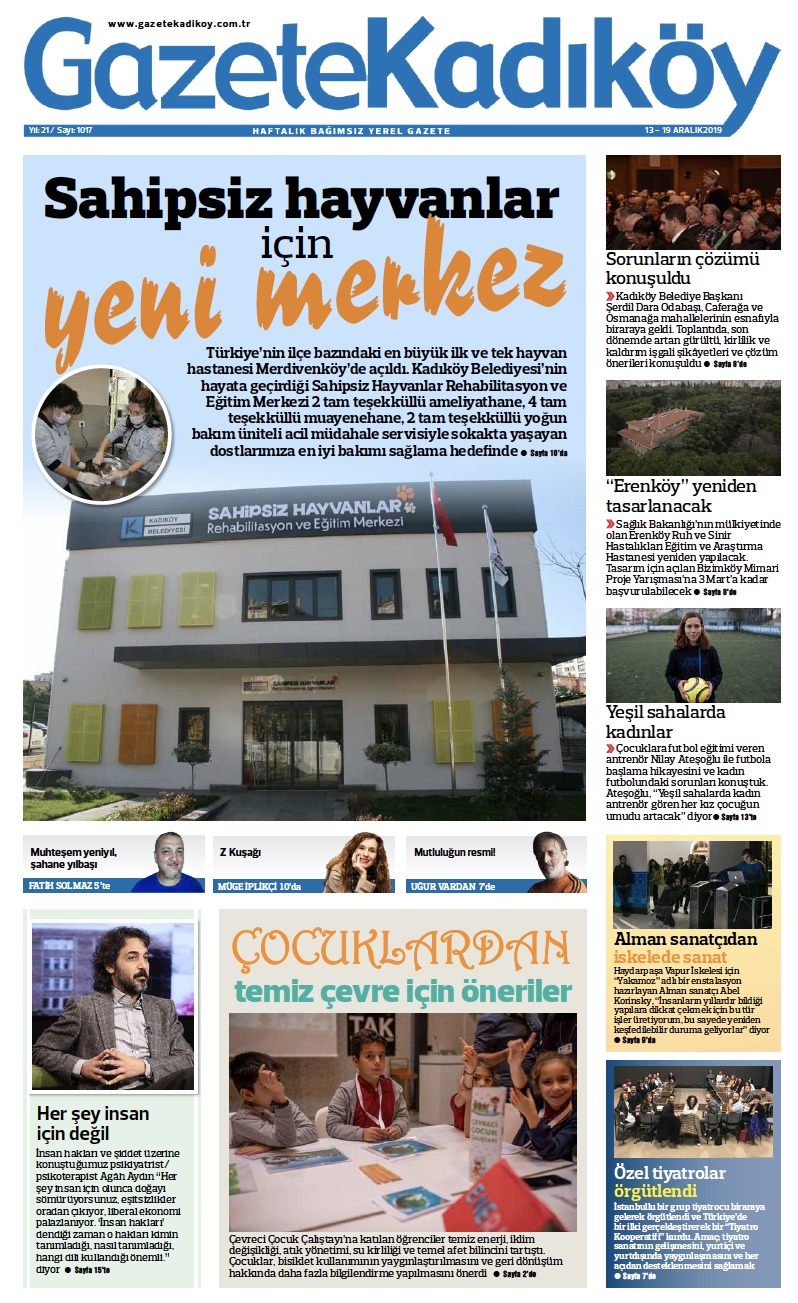 Gazete Kadıköy - 1017. Sayı